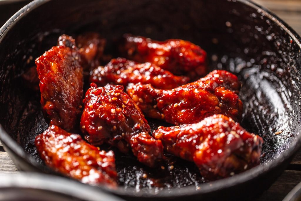 Ali di pollo alla tequila