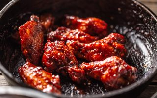 Ali di pollo alla tequila
