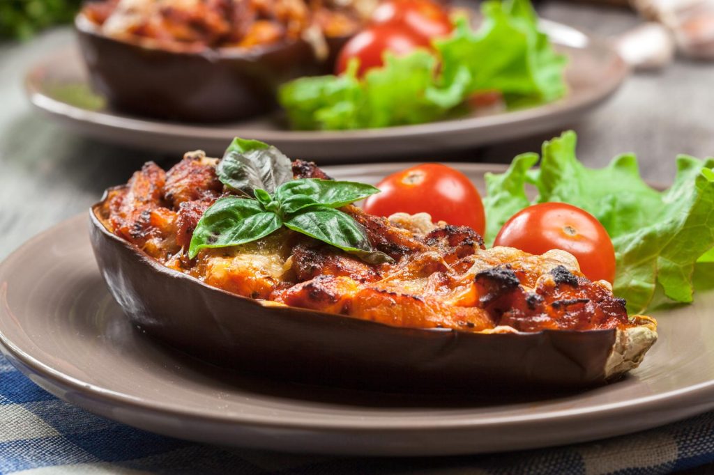 Barchette di melanzane