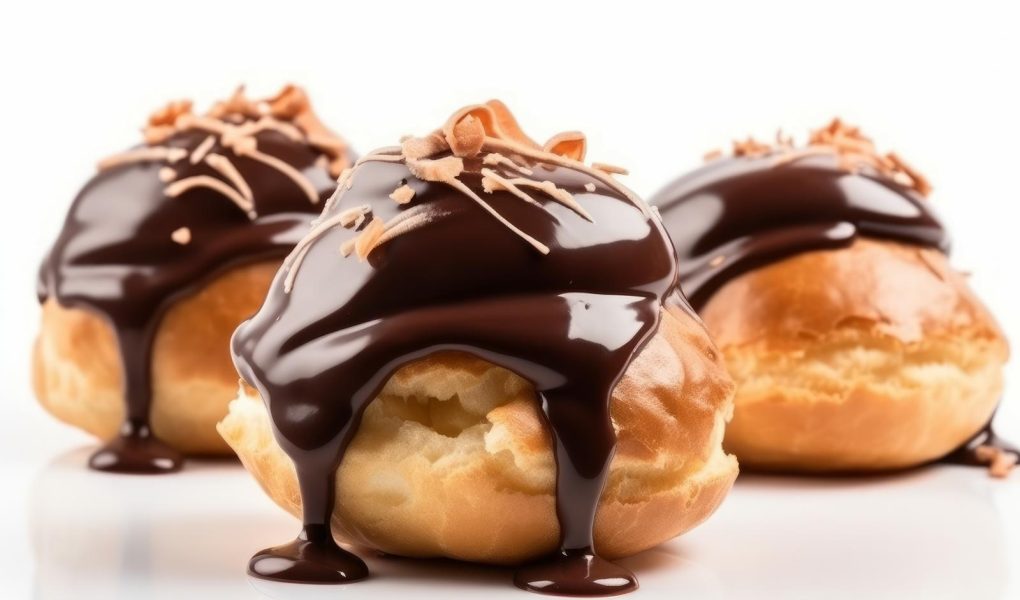 Bignè al cioccolato