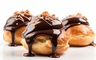 Bignè al cioccolato