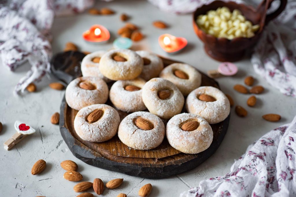 Biscotti con farina di mandorle