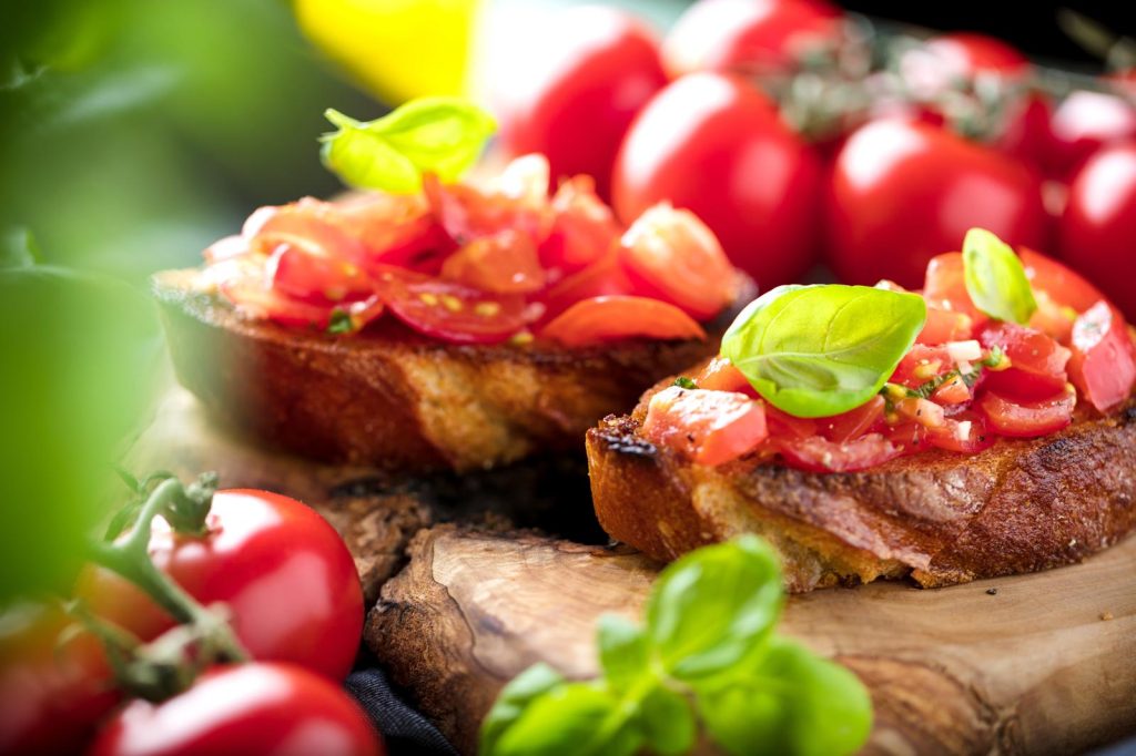 Bruschette al forno