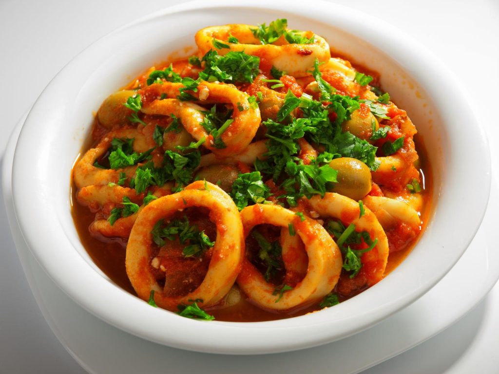 Calamari in umido