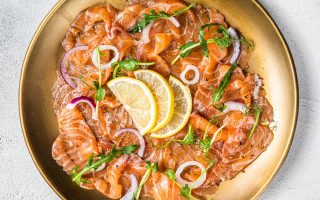Carpaccio di salmone