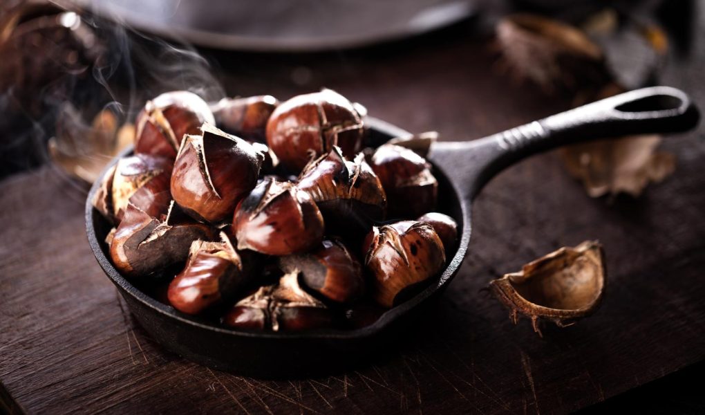 Castagne in friggitrice ad aria