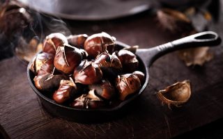 Castagne in friggitrice ad aria