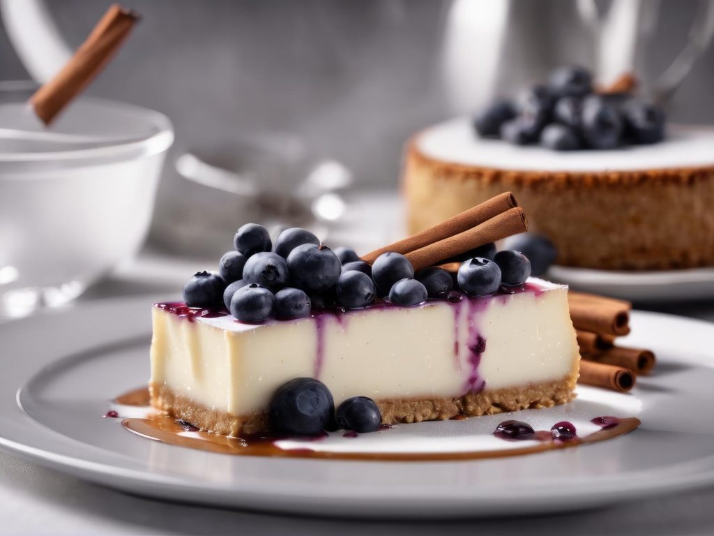 Cheesecake ai mirtilli