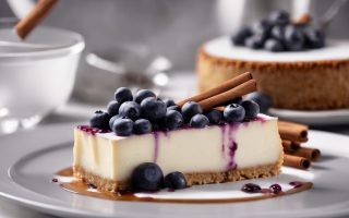 Cheesecake ai mirtilli