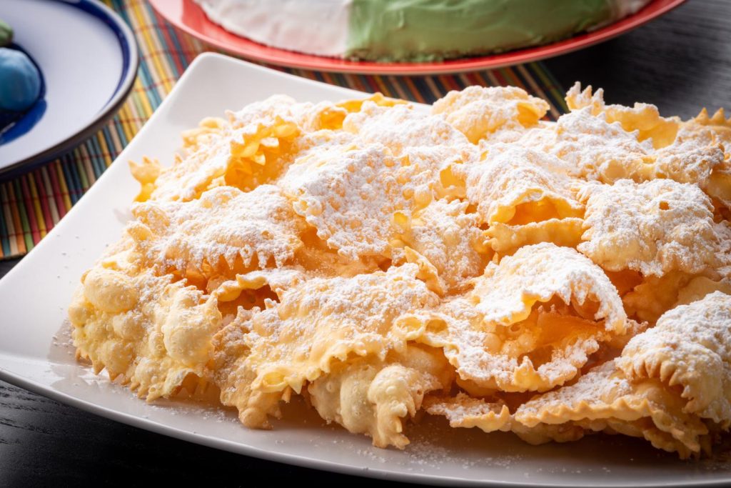 Chiacchiere al forno