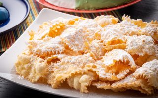 Chiacchiere al forno