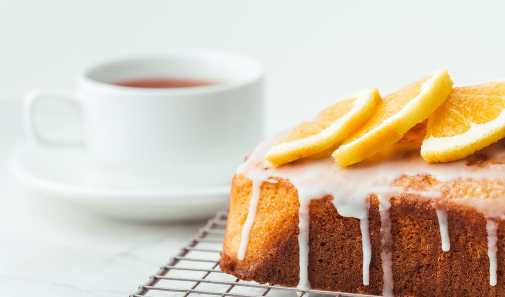 Chiffon cake all'arancia