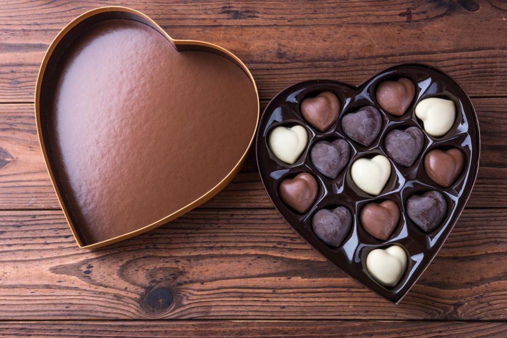 Cioccolatini san valentino