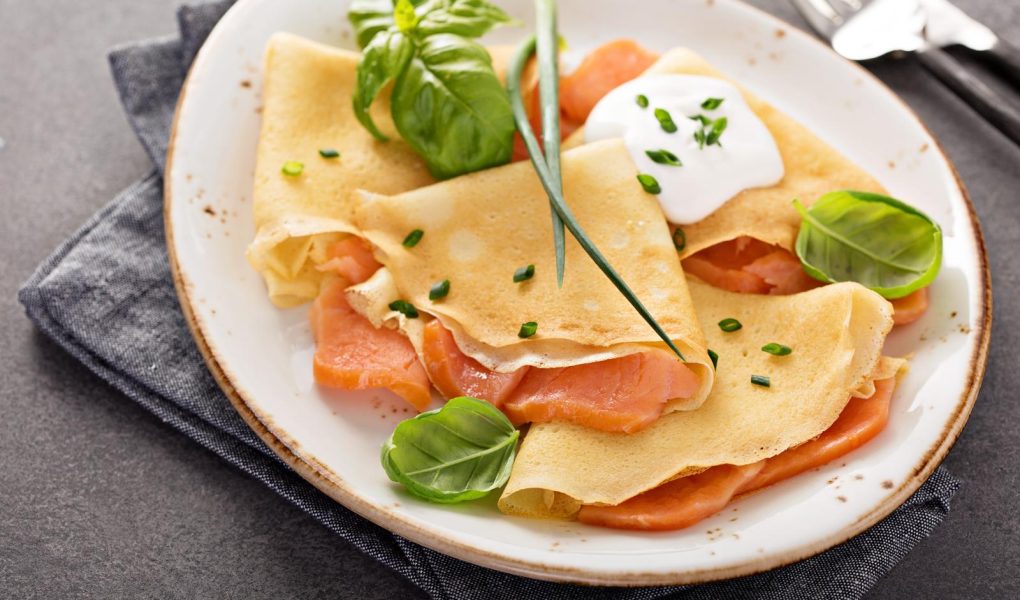 Crespelle al salmone