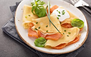 Crespelle al salmone