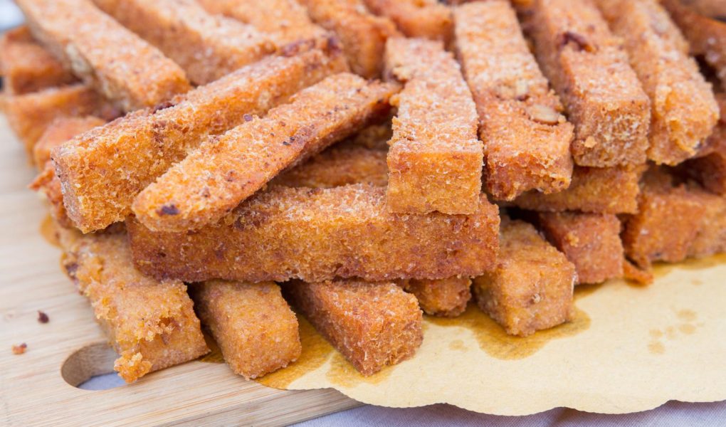 Crostini di polenta