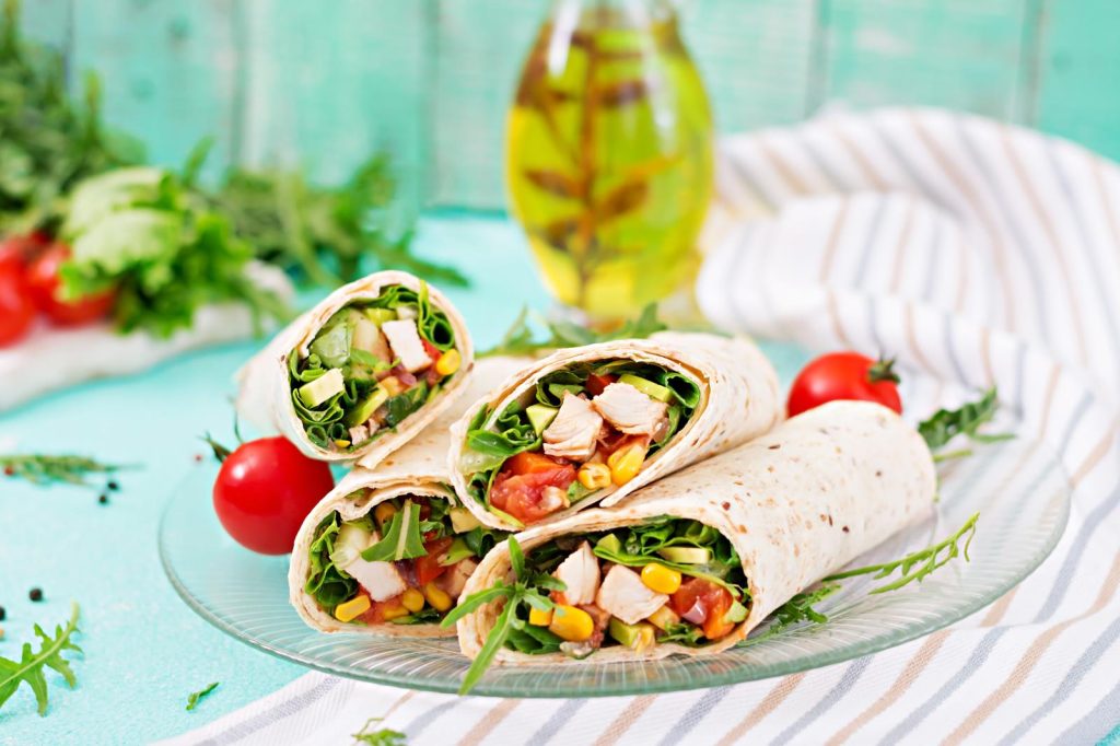 Fajitas di pollo
