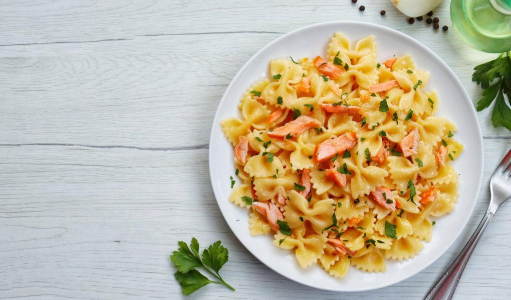 Farfalle al salmone
