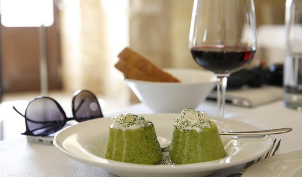 Flan di spinaci