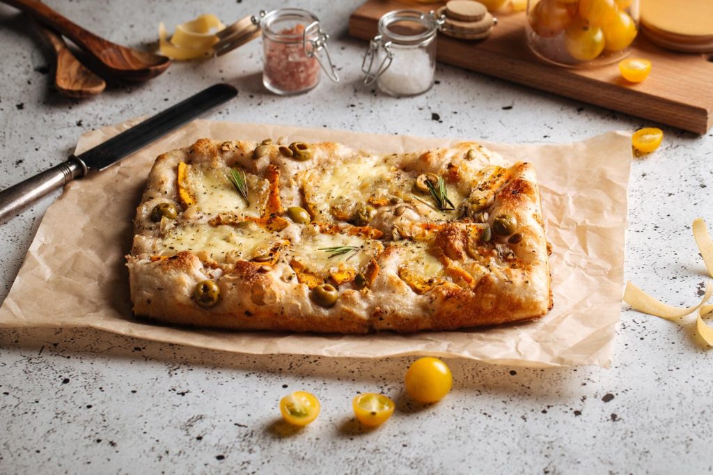 Focaccia con lievito madre
