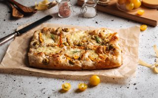 Focaccia con lievito madre