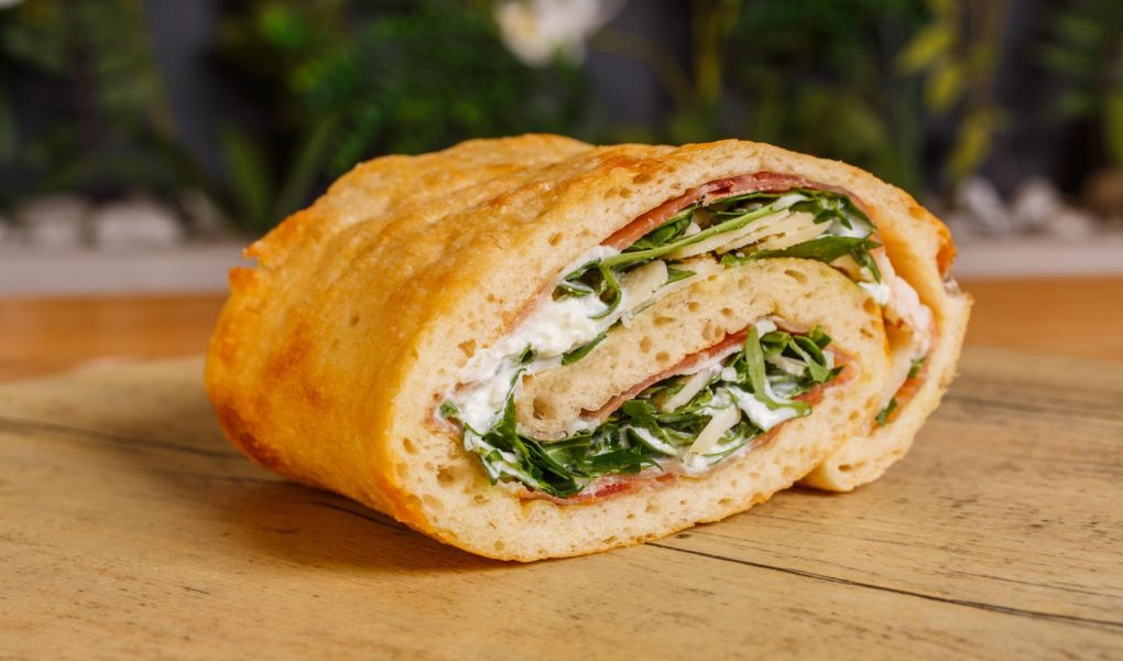 Focaccia ripiena