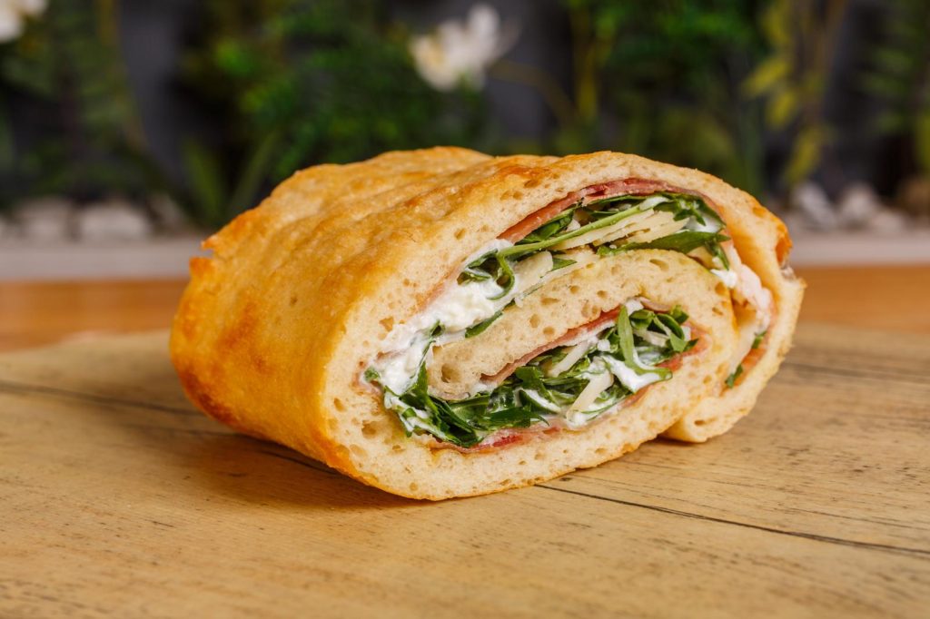 Focaccia ripiena