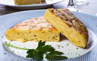 Frittata di patate e cipolle