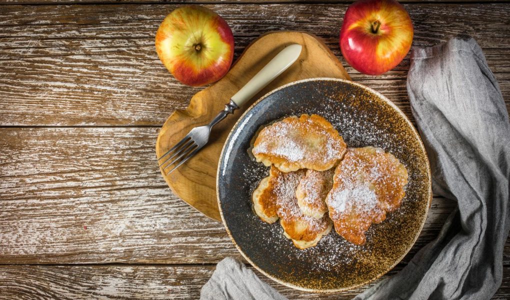 Frittelle di mele al forno