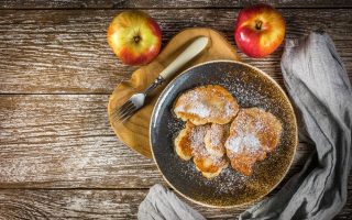 Frittelle di mele al forno