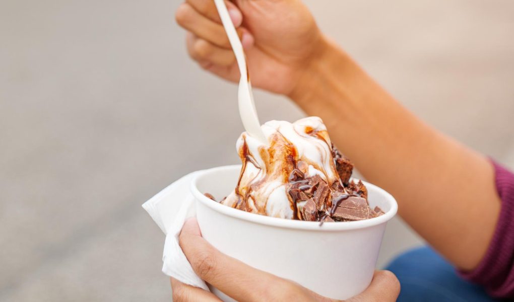 Frozen yogurt