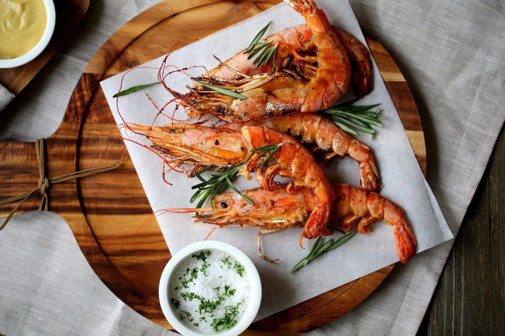 Gamberoni gratinati al forno