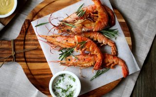 Gamberoni gratinati al forno