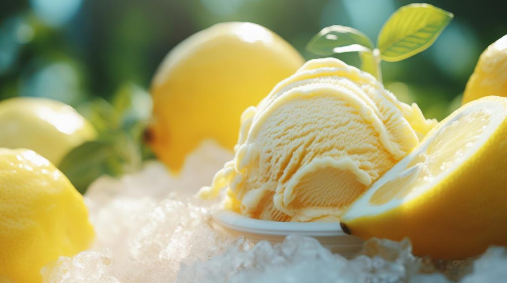 Gelato al limone