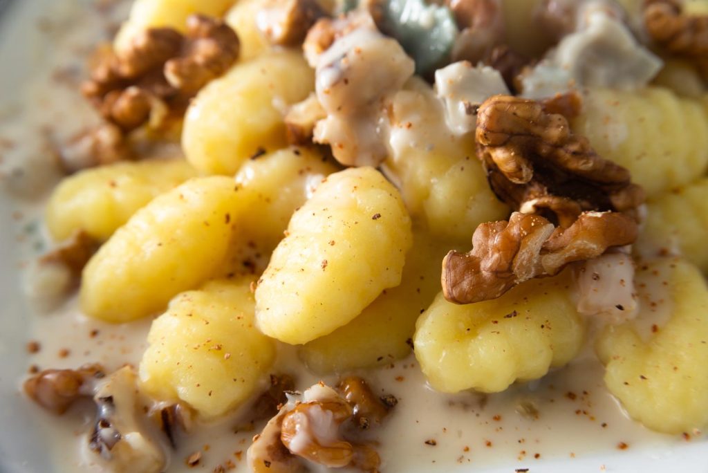 Gnocchi al gorgonzola