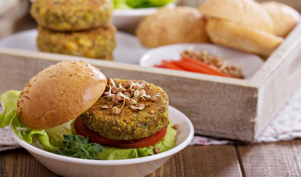 Hamburger di lenticchie