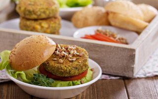 Hamburger di lenticchie