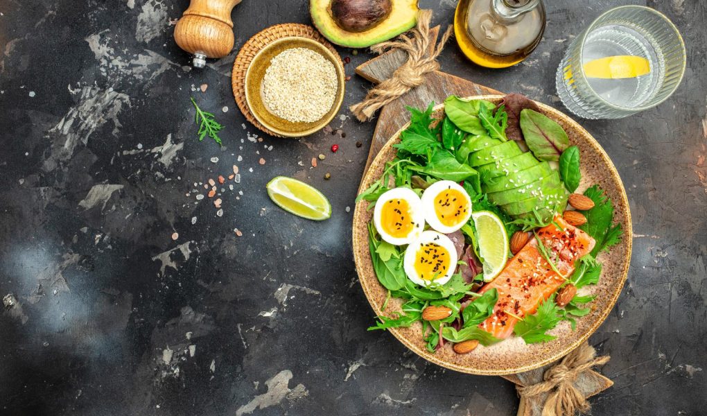 Insalata con uova sode