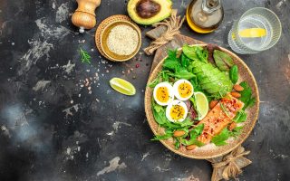 Insalata con uova sode