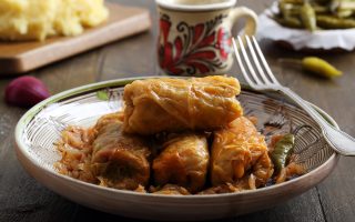 Involtini di verza vegetariani
