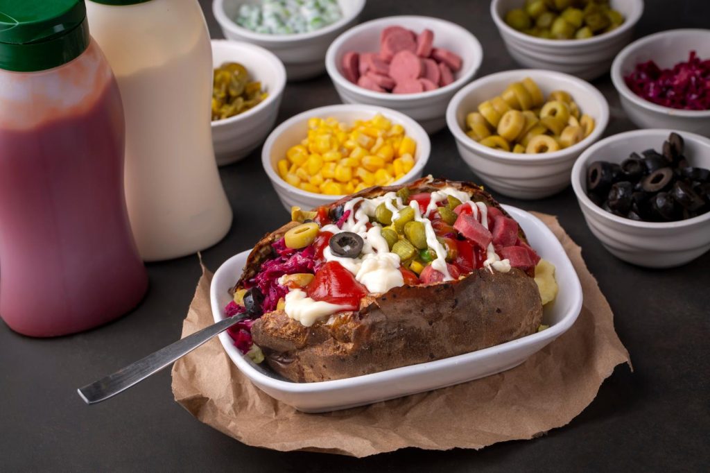 Jacket potatoes