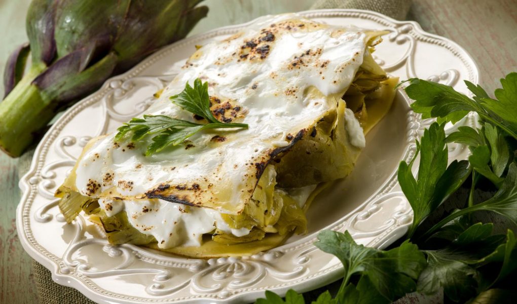 Lasagne ai carciofi