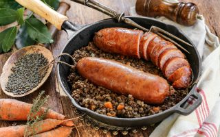 Lenticchie e salsiccia