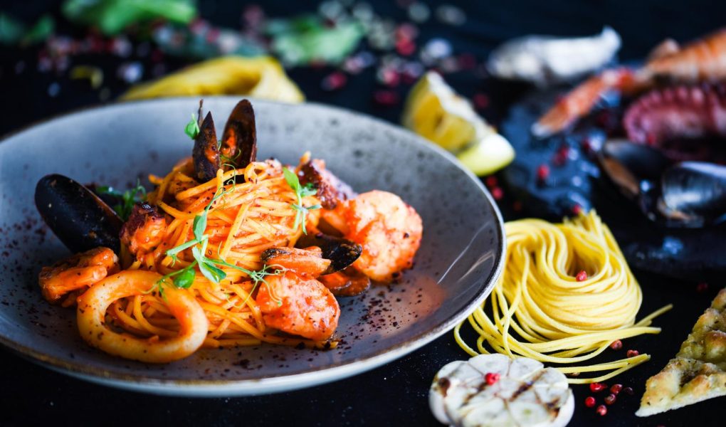 Linguine agli scampi