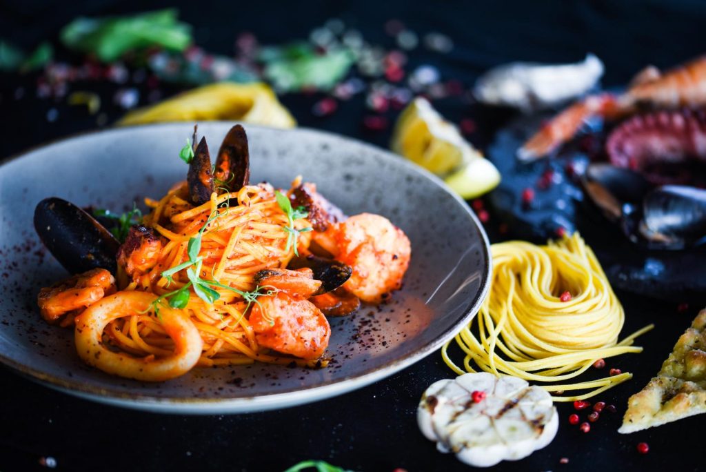 Linguine agli scampi
