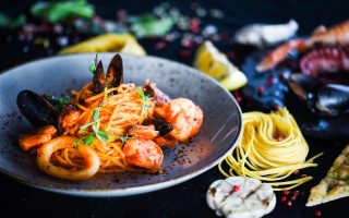 Linguine agli scampi