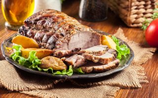 Lonza di maiale al forno