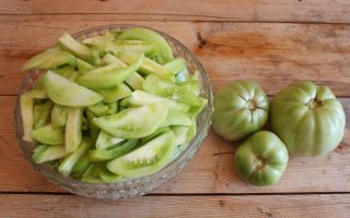 Marmellata di pomodori verdi