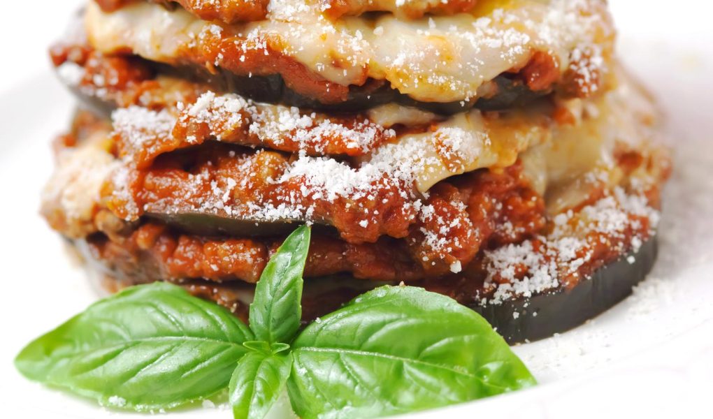 Melanzane alla parmigiana non fritte