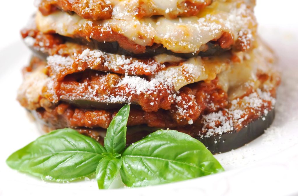 Melanzane alla parmigiana non fritte